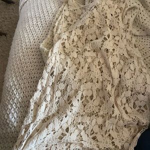 Lauren Conrad Embroidered Coverup